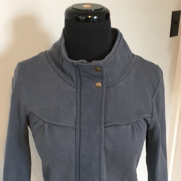 Y2K Forever 21 Blue Military Long Jacket, M - Picture 5 of 12